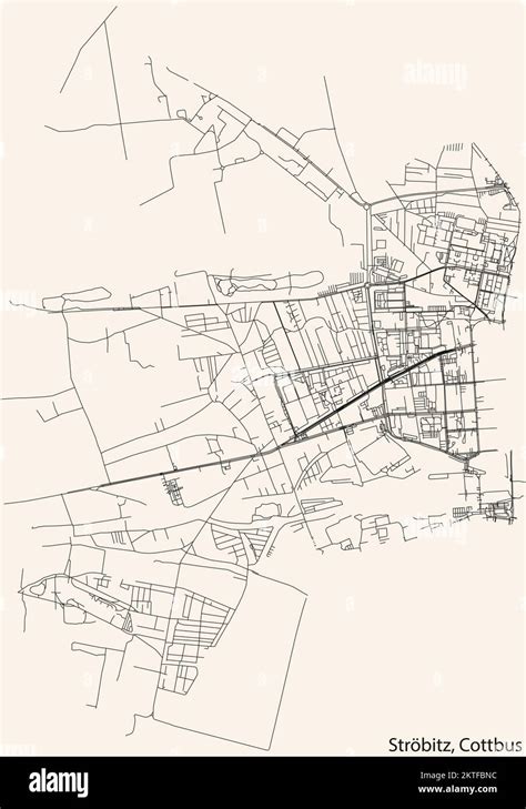 hermes cottbus ströbitz|Ströbitz Map .